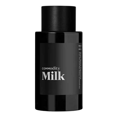 commodity milk perfume sample.